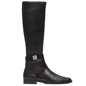 NWT Kate Spade Verona black leather boots